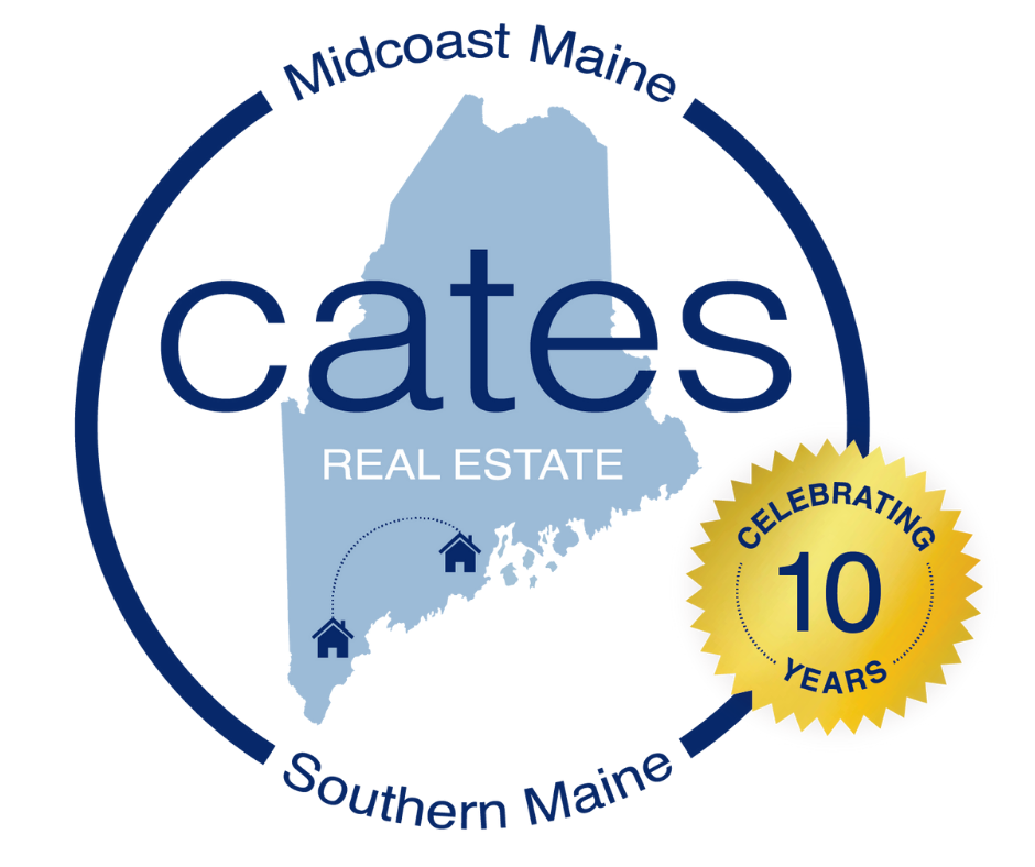 cates real estate 10 year logo